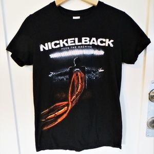Nickelback Feed the Machine Graphic Band Tee